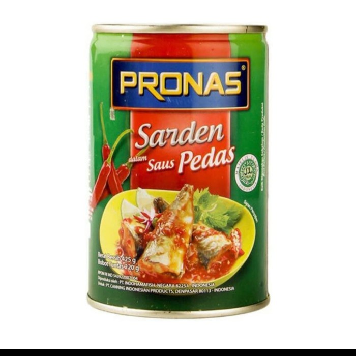 

Pronas Sarden 425 Gr