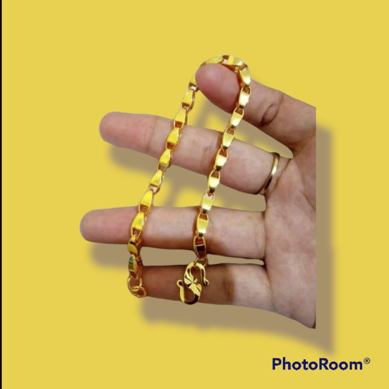 GELANG TANGAN WANITA MOTIF PADI BESAR SEPERTI MAS 24 K REELPIC