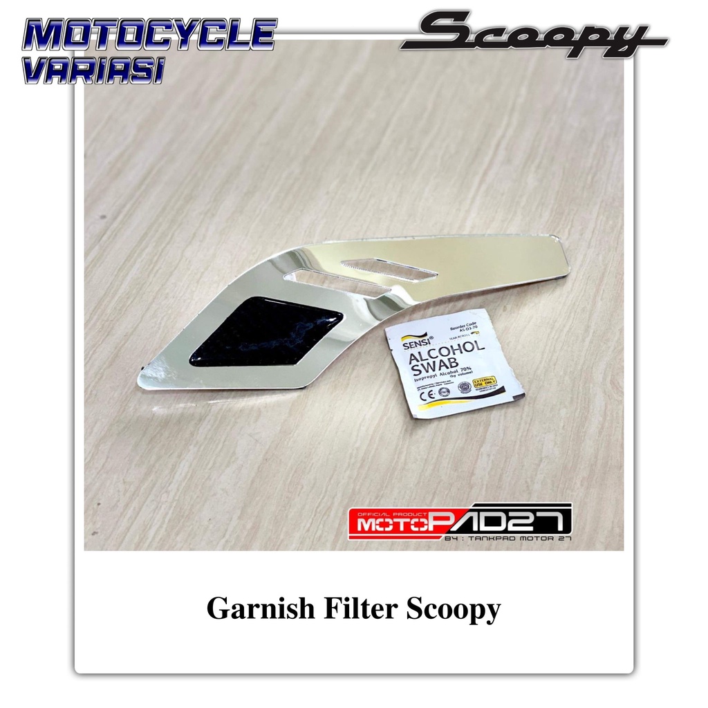 Garnish Filter Scoopy Garnis Cover Filter Scoopy