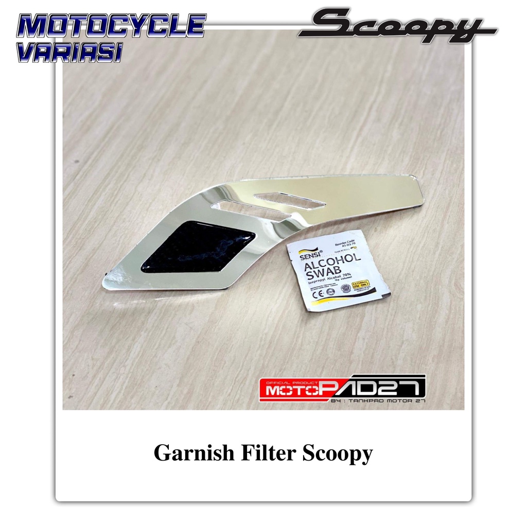 Garnish Filter Scoopy Garnis Cover Filter Scoopy