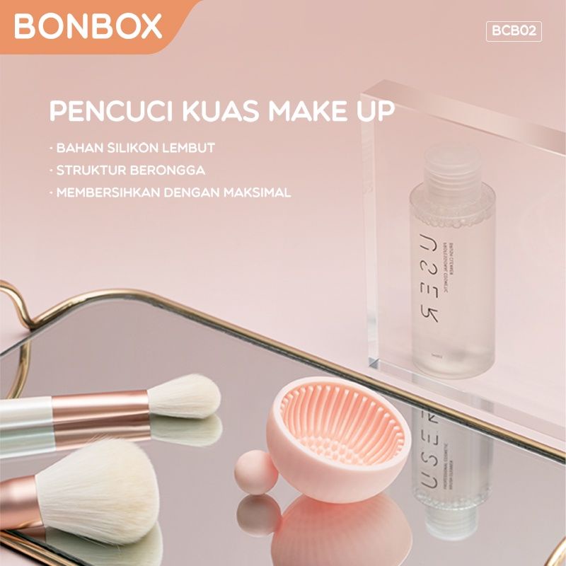 Bonbox BCB02 Mangkok Silikon Pencuci Kuas Make Up