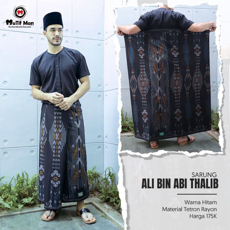 SARUNG MUTIF ALI BIN ABI THALIB