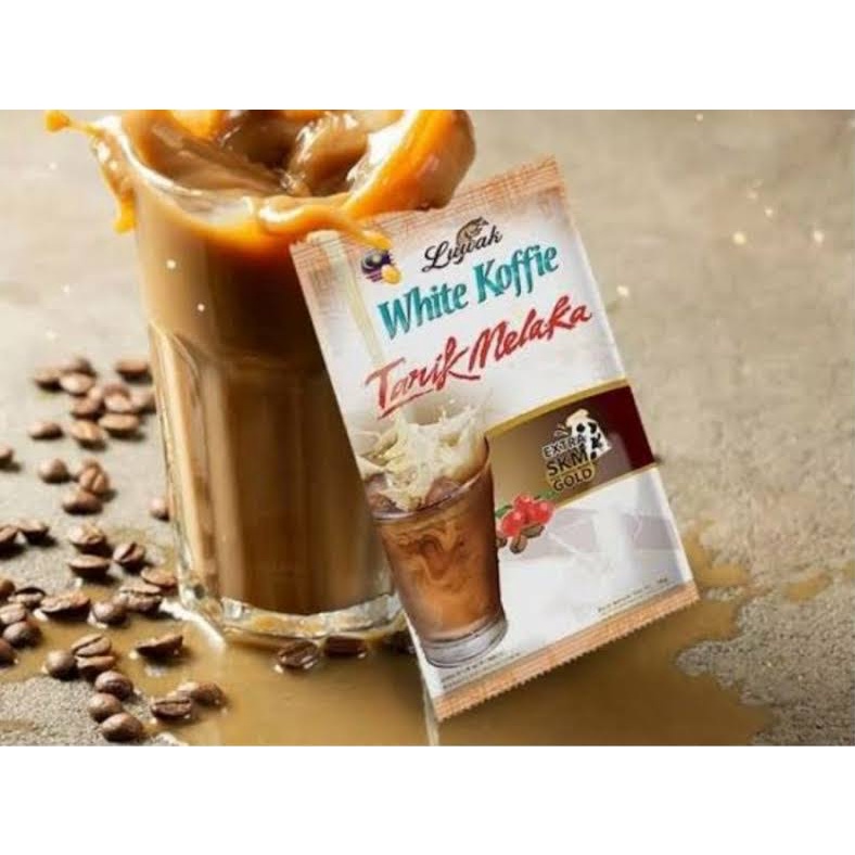 Kopi luwak white koffie tarik malaka ( 1 renceng isi 10 ) kopi instant enak dan murah