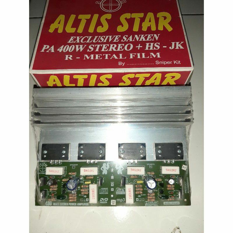 Kit power Sanken 400w stereo Altis Star