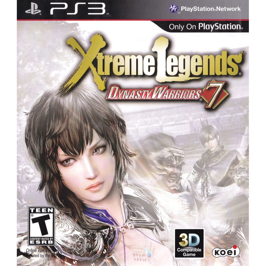 DVD Kaset Game PS3 PKG Multiman HEN Dynasty Warriors 7 Xtreme Legends