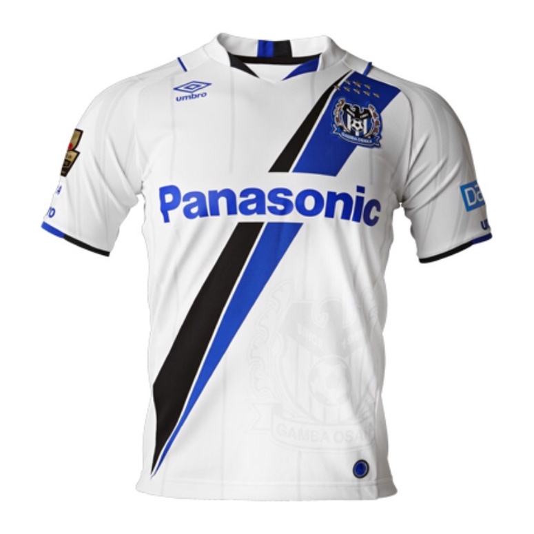 Jersey Away Retro Gamba Osaka J-League Japan Vintage Full Tag dan Patch