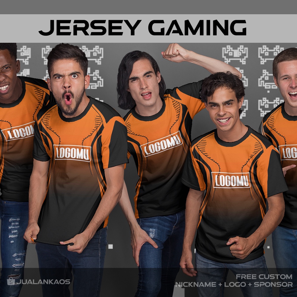 Baju Kaos Jersey Gaming ESports 816 Printing Custom