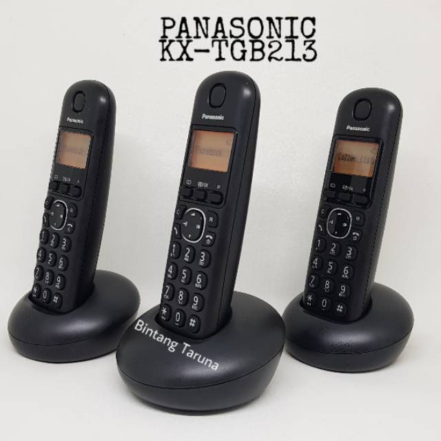 Telepon Wireless Panasonic KX-TGB213 Wireless Phone Panasonic TGB213