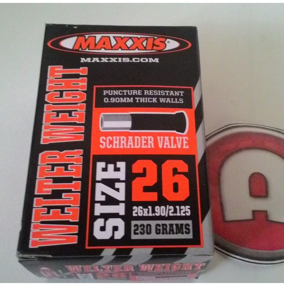 Ban Dalam Sepeda Maxxis 26 X 1.90 - 2.125 Schrader  Sepeda MTB Pentil Besar
