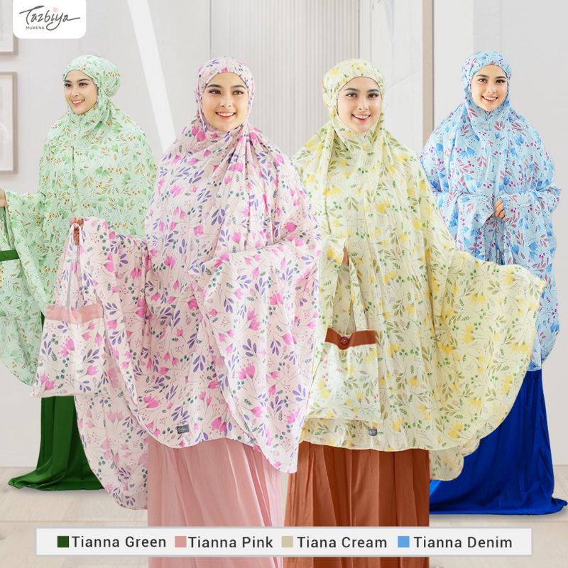 MUKENA TAZBIYA KOMBINASI TIANNA SERIES ALLSIZE