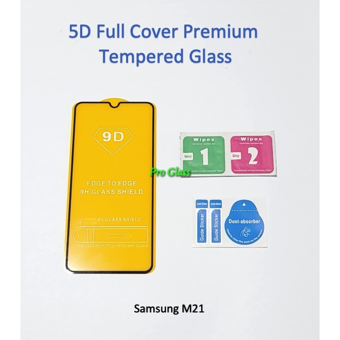 Samsung M02 / M51 / M21 5D 9D Full Cover Magic Glass Premium Tempered Glass