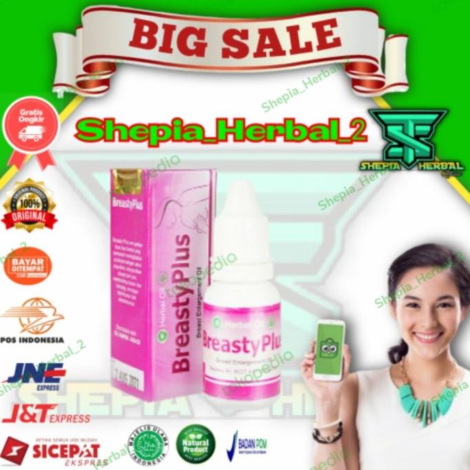 hanya disini] Breasty Plus Asli BreastyPlus Obat Luar Oles Pembesar Payudara Ampuh