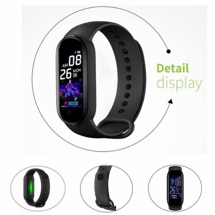 Original SMART WATCH SPORT M6 - JAM TANGAN BAND 6 - SMART WATCH M6 Premium Kekinian