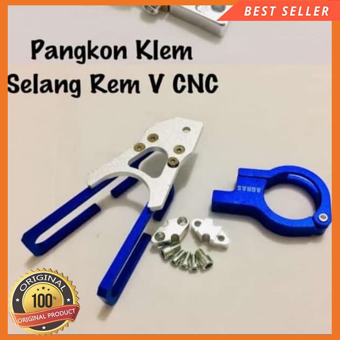 Pangkon Klem Selang Kabel Rem V CNC Motor Metik Vario PCX Nmax CBR CB