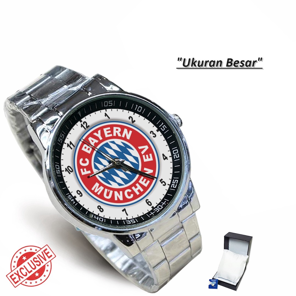 Jam Tangan Rantai Couple FC BAYERN MUNCHEN - 2 (Special)