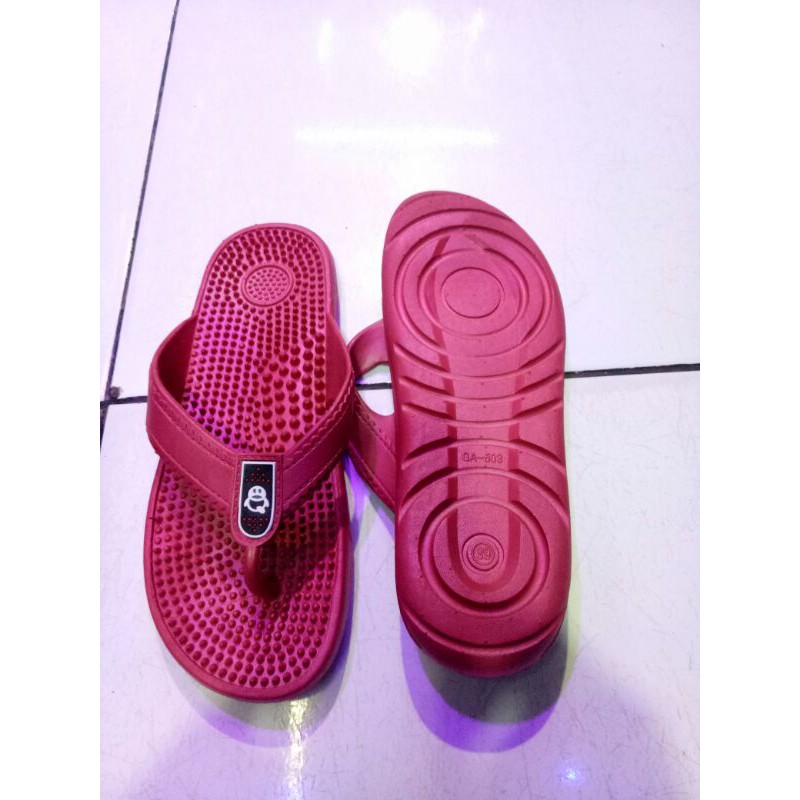 MURAH...SENDAL KARET JEPIT REFLEKSI-SANDAL KESEHATAN-SANDAL REMATIK-LEMBUT-ANTI SLIP