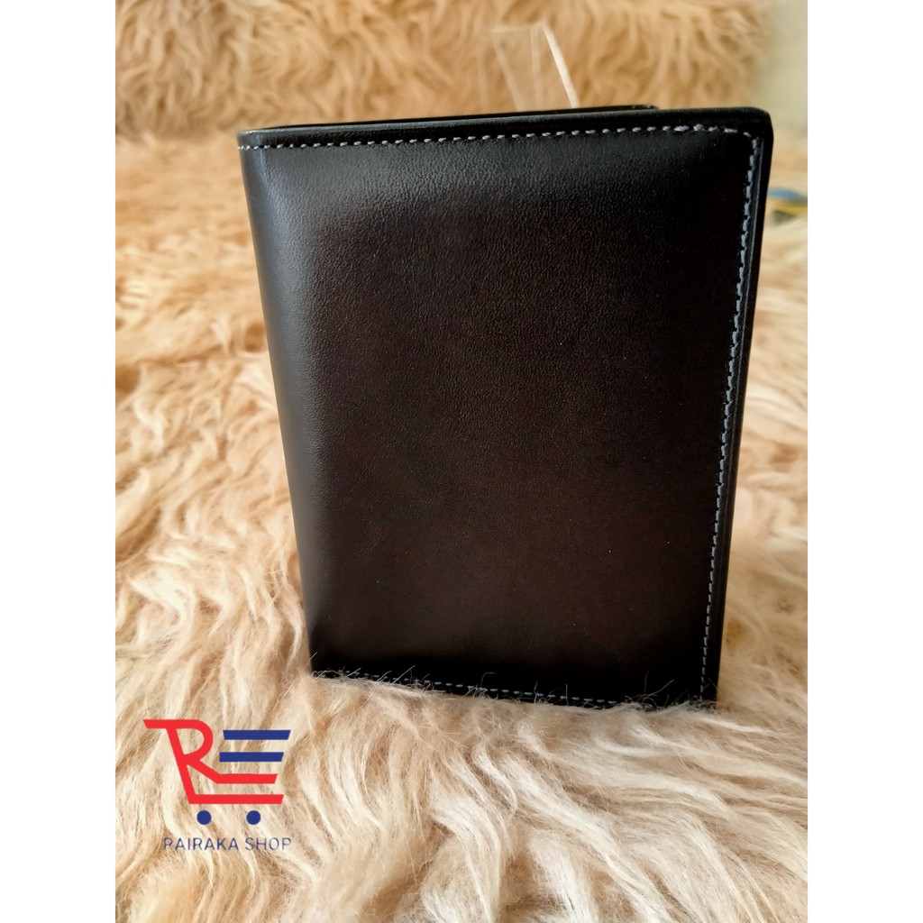 Dompet Pria Kulit Asli Potrait model standar berdiri / lipat Buku terbaru-2