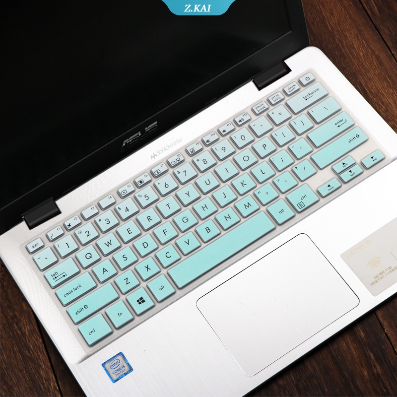 Cover Pelindung Keyboard Bahan Silikon Anti Air / Debu Untuk Laptop Asus Vivobook S14 Ux461 E406S 14 &quot;