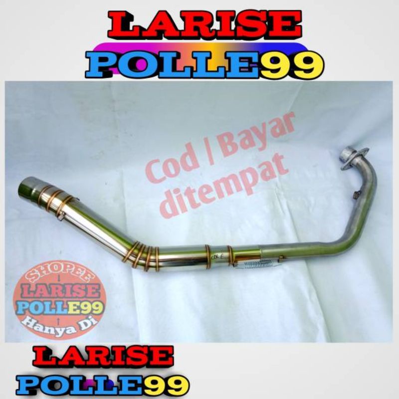 pipa leher Knalpot CBR K45 Repsol diameter 50mm