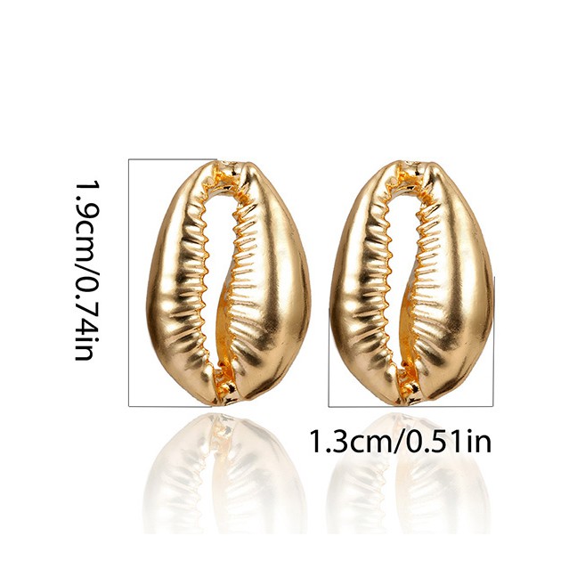 LRC Anting Tusuk Fashion Single Shell Earring F35806