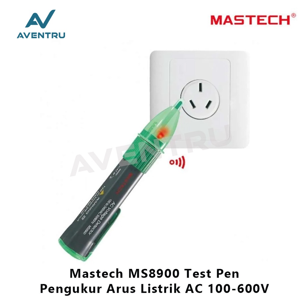 Mastech MS8900 Tester Pen Tespen Testpen No Contact Pengukur Arus Listrik AC 100-600V