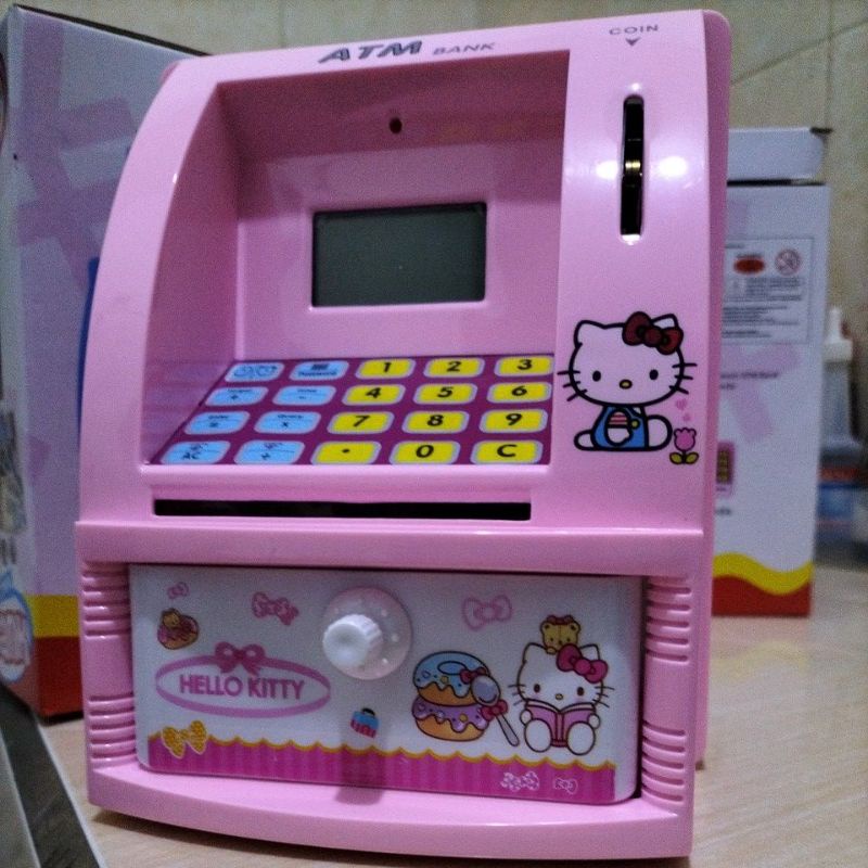 Celengan Atm Mainan Anak Hadiah Kado Souvenir Menabung