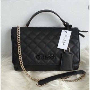 BARU! TAS IMPORT GUE*SS ILLANA QUILTED FASHIONABLE / SHOULDERBAGS WANITA # 66852