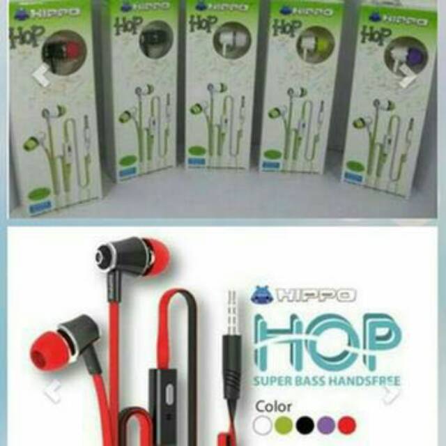 HEADSET HENSET HF HANDFRE HIPPO HOP + PACK