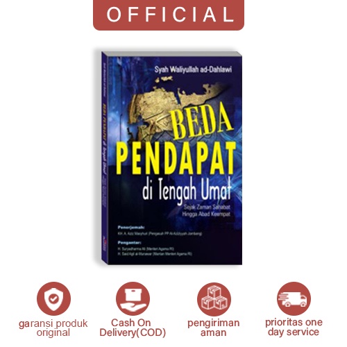 Buku BEDA PENDAPAT DI TENGAH UMAT: Sejak Zaman Sahabat hingga Abad Keempat  Pustaka Pesantren