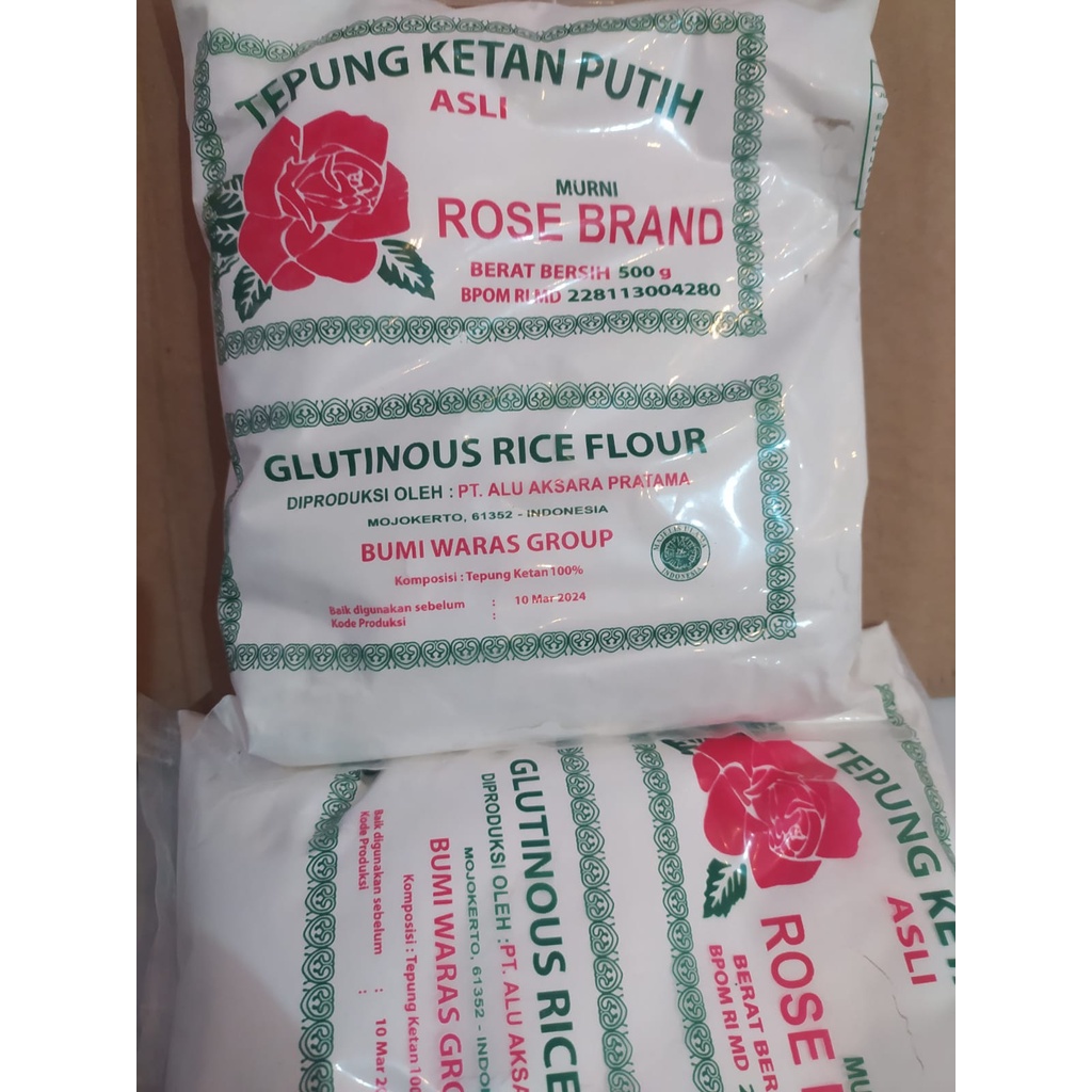 

Rosebrand Tepung Ketan Putih 500 gram
