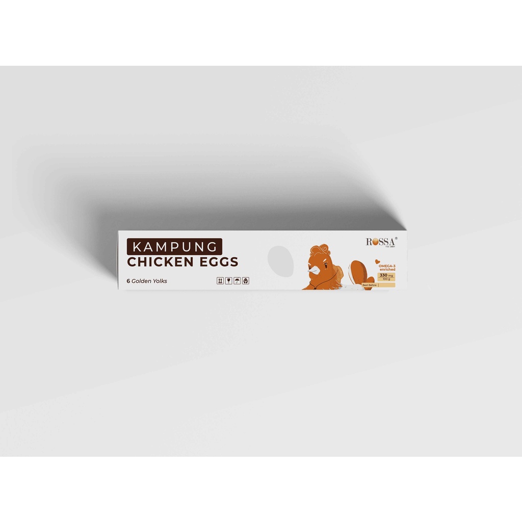 

Telur Kampung Omega by ROSSA® Farm - MINI EGGSPRESS BOX