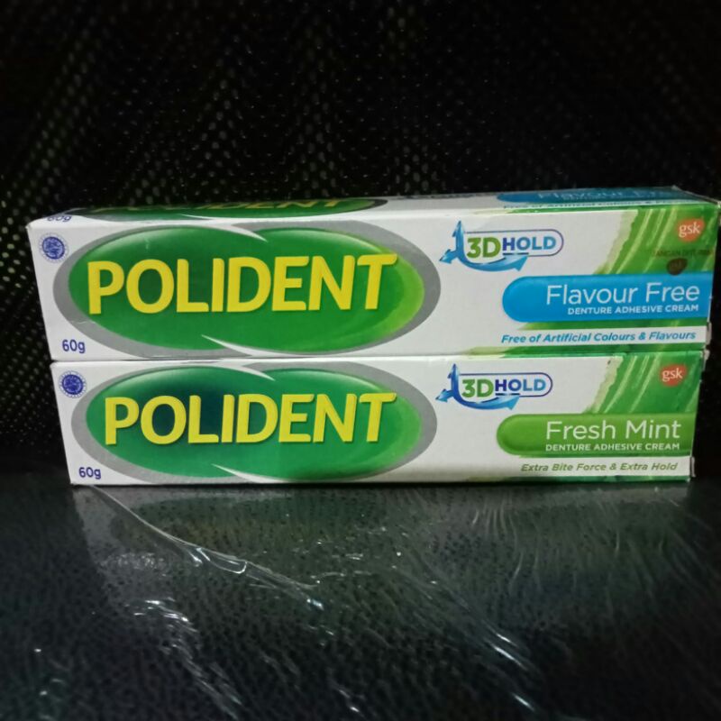 Polident Lem / Perekat Gigi 60Gr