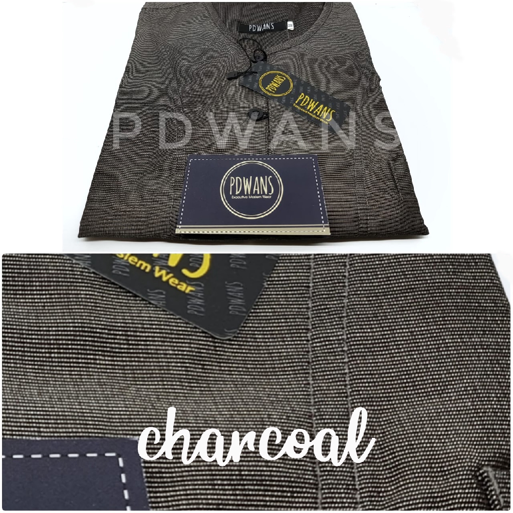 Baju Koko Polos Lengan Panjang Seri Warna PDWANS