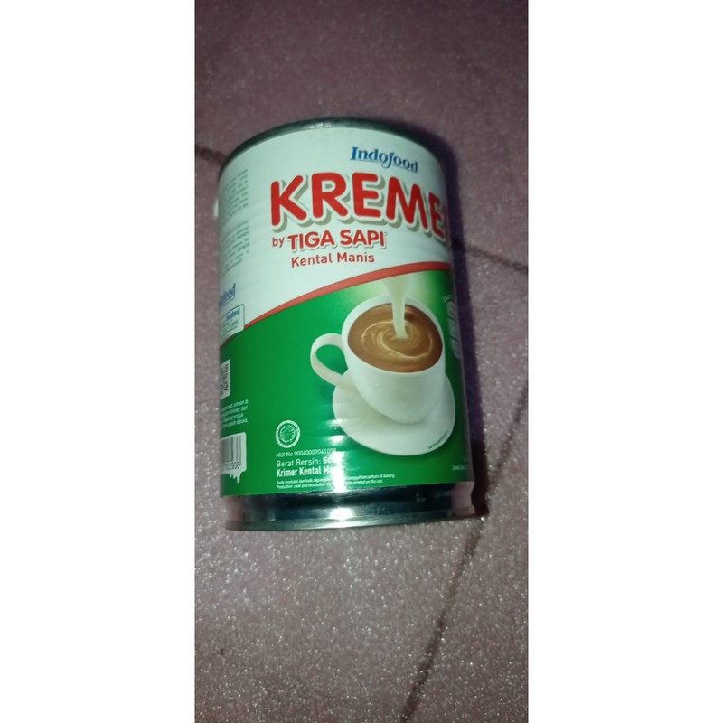 

Indofood Kremer by Tiga Sapi Kremer Kaleng 500gr