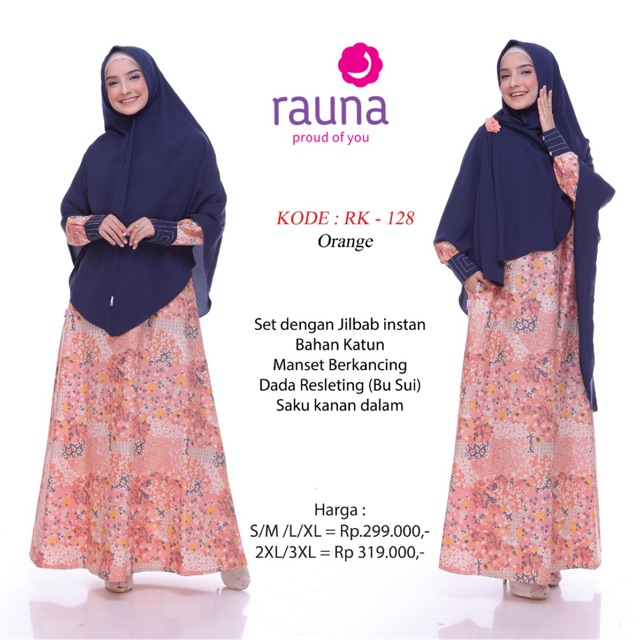 RAUNA KATUN RK128/GAMIS RAUNA/RAHNEM