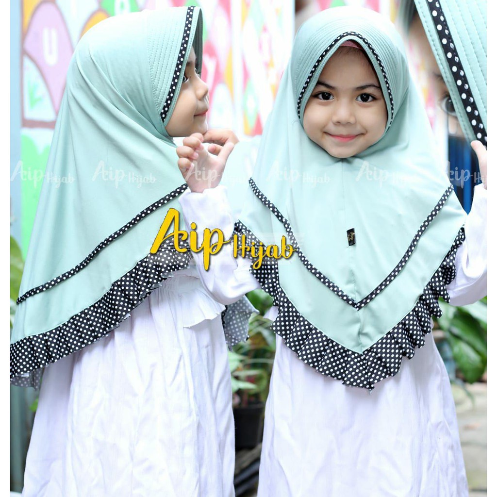 HIJAB ANAK AIP POLKADOT