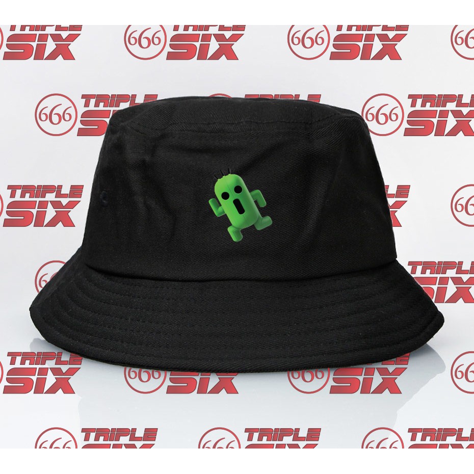Topi Bucket final fantasy cactuar