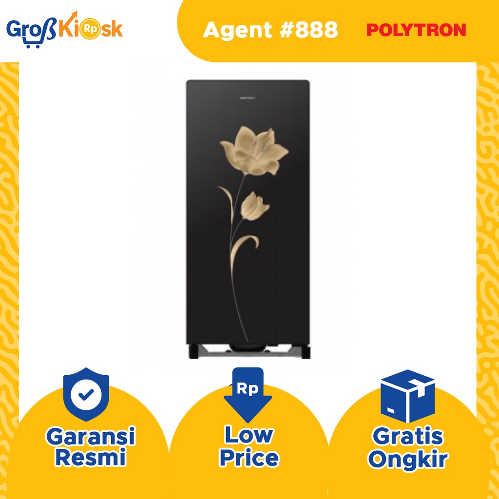 Kulkas 1 Pintu Polytron PRA 18MNX/MNX