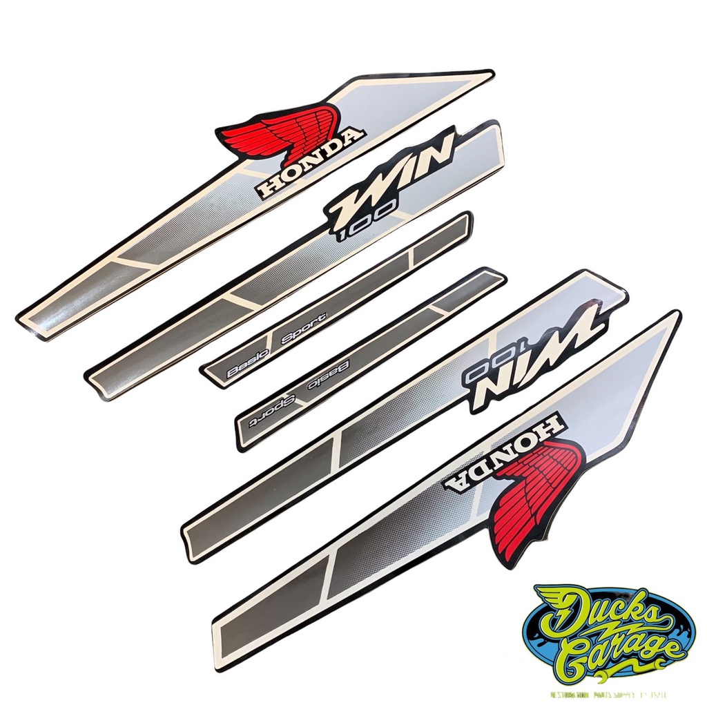 striping stiker sticker list body honda win sport custom