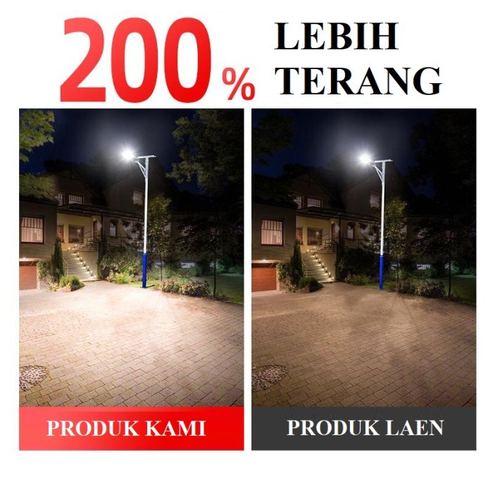 ❣️Garansi&amp;Remote❣️LAMPU JALAN SOROT 600watt 600w lampu pju solar panel 2 in 1 600w 600 watt lampu jalan led pju 600w lampu jalan lampu lalan solar cell