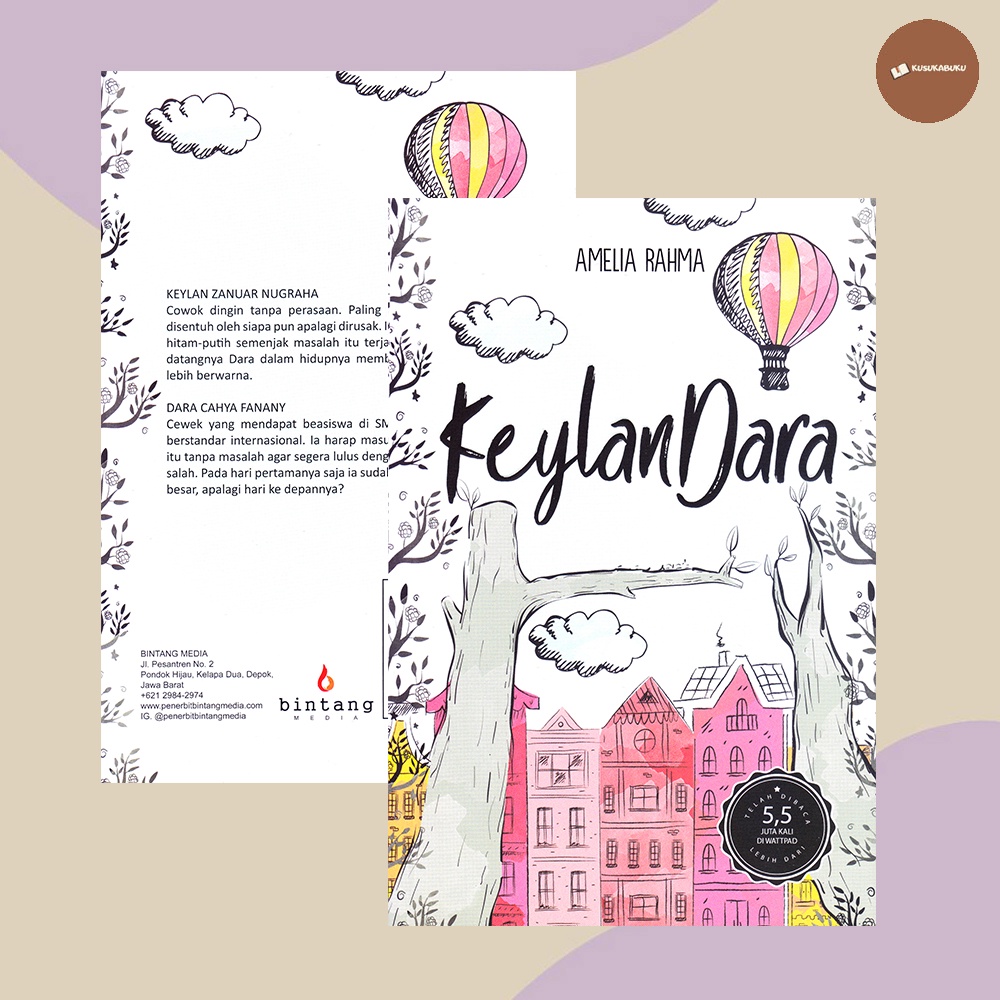 Buku Novel Keylan Dara