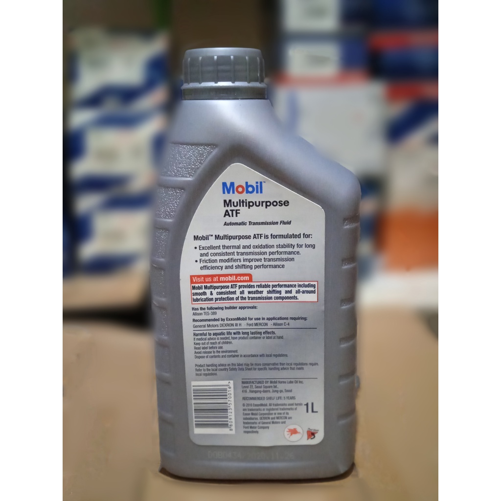 OLI TRANSMISI MATIC MOBIL 1 ATF MULTIPURPOSE LITER