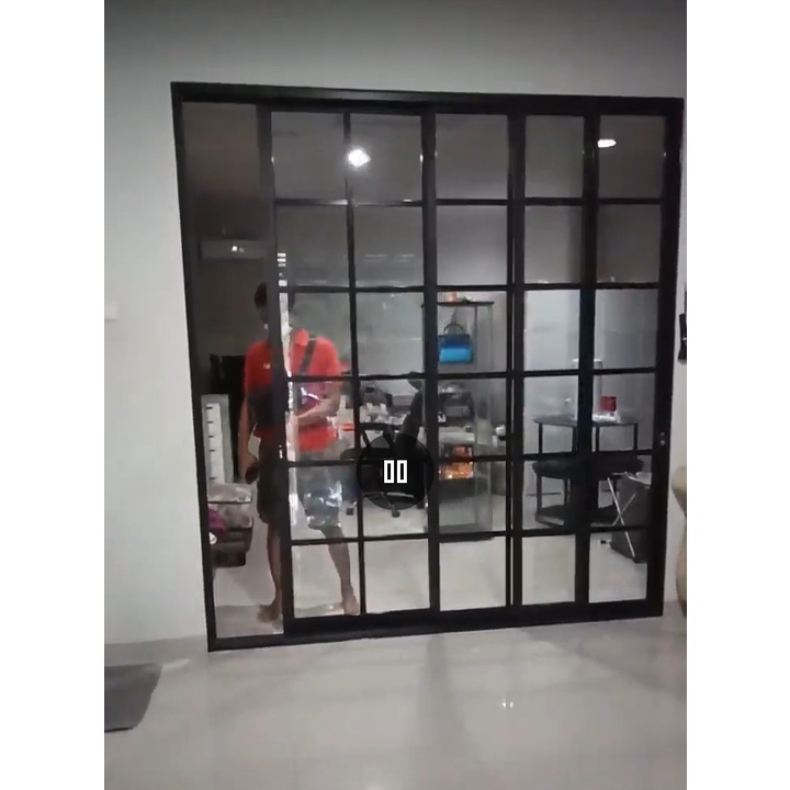 Pintu geser sliding 3 daun