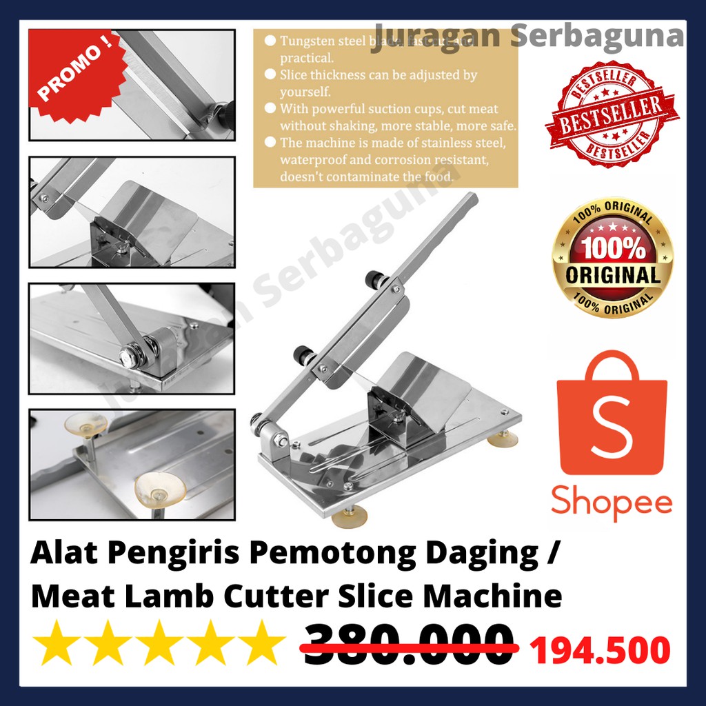 Alat Pengiris Pemotong Daging / Meat Lamb Cutter Slice Machine