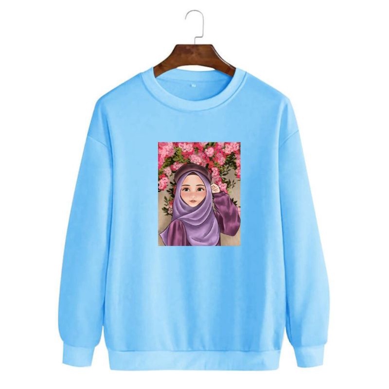 COD/DS/BAJU SWEATER HIJAB 3 (M-L-XL)