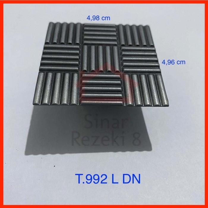 Tarikan 992 DN Kotak / Handle Laci Pintu Lemari Antik Silver Vintage