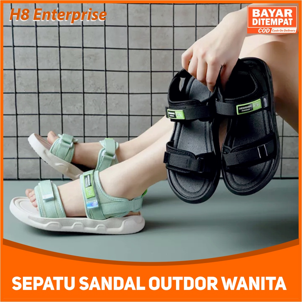 Sandal Gunung Wanita Enwen Viral Sepatu Sendal Gunung Unisex Korea Anti Slip