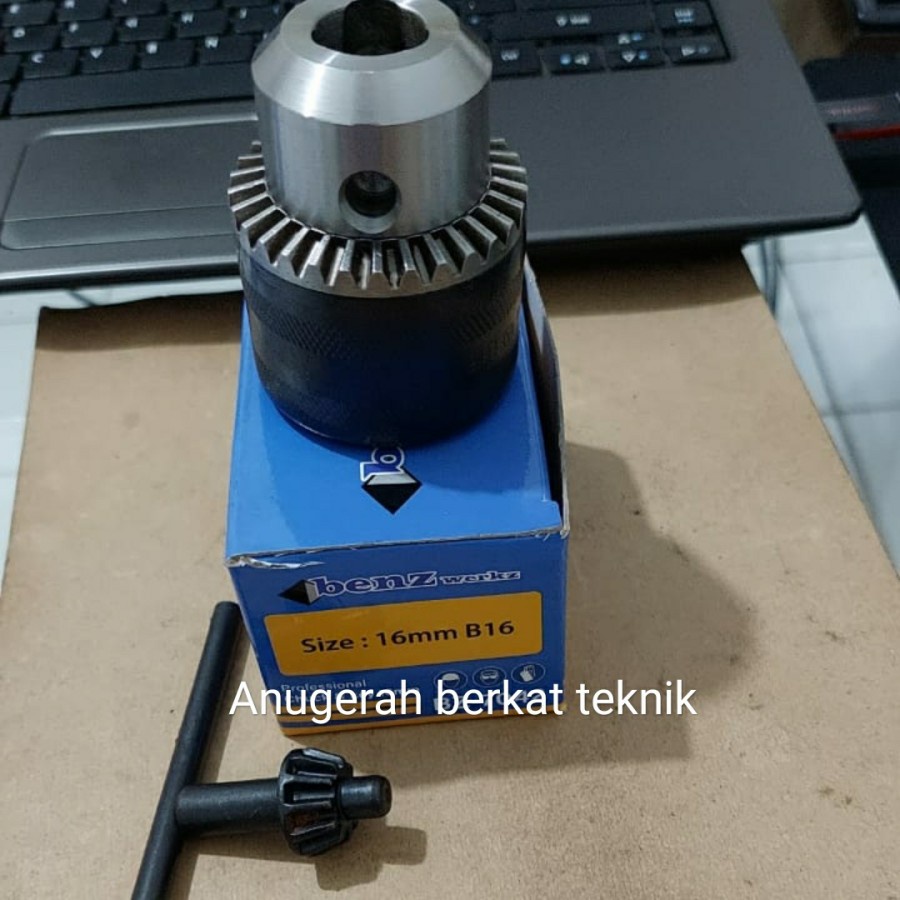 KEPALA BOR DUDUK 16 MM BODY BESAR TANPA DRAT