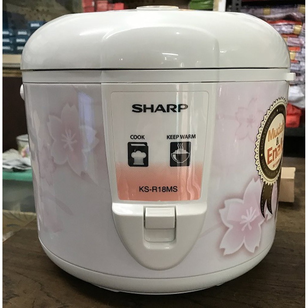 Magic Com / Rice Cooker Sharp KSR18MS Motif Bunga 1,8 Liter