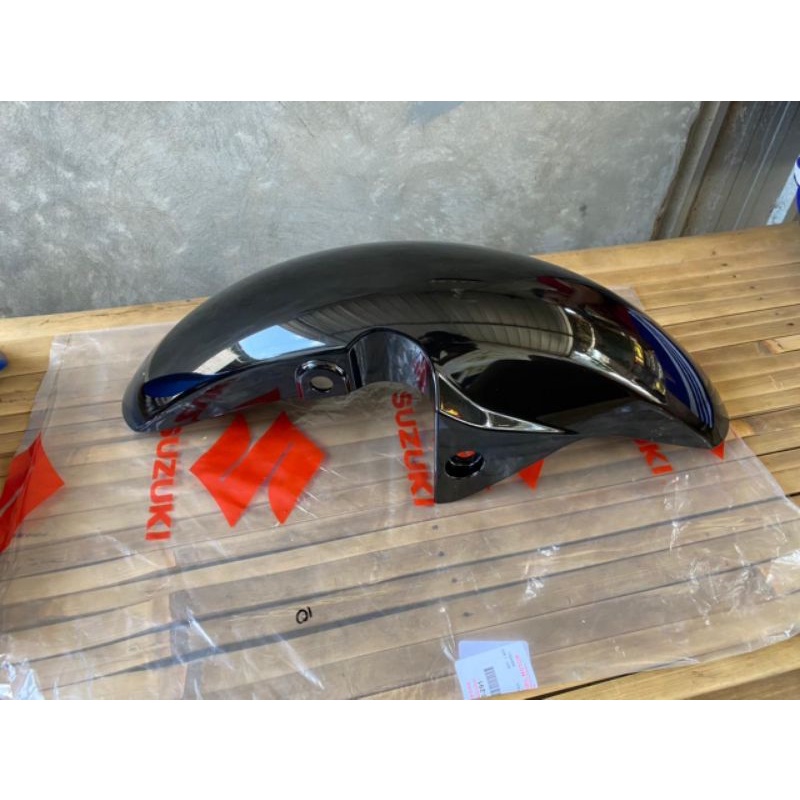 slebor depan GSX orisinil SGP variasi cb, gl, MP, Tiger warna hitam gilap